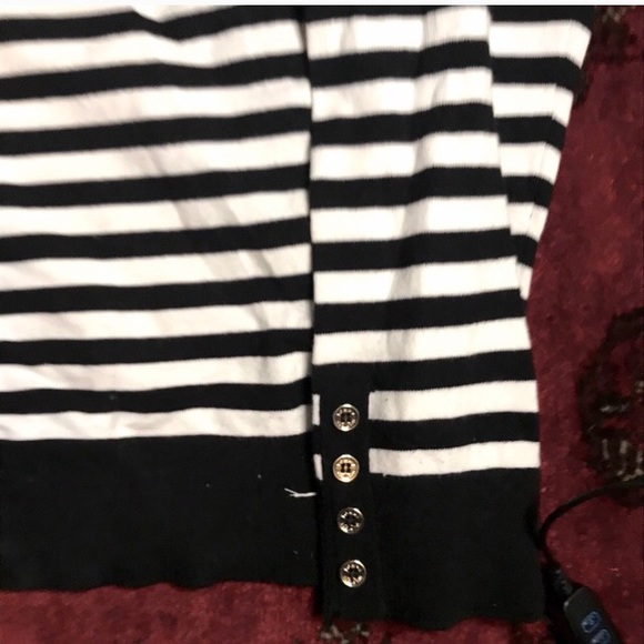 Tommy Hilfiger striped turtleneck sweater Sz M - Picture 4 of 5